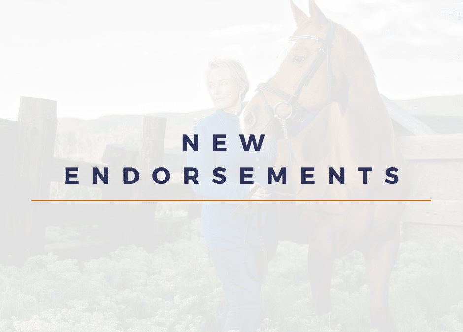 New Endorsements
